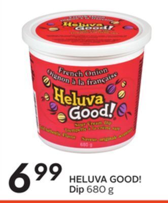 Sobeys Heluva good! dip offer