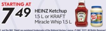 Sobeys Heinz ketchup offer