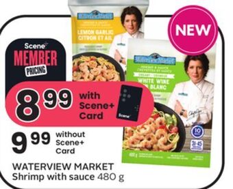 Sobeys Waterview market shrimp with sauce offer