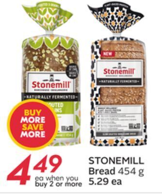 Sobeys Stonemill bread offer