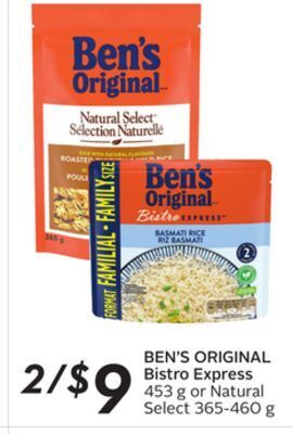 Sobeys Ben's original bistro express offer