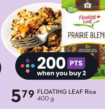 Sobeys Floating leaf rice offer