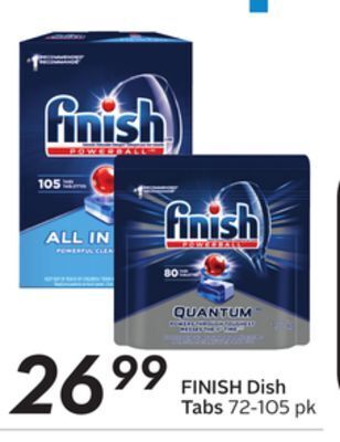 Sobeys Finish dish tabs offer