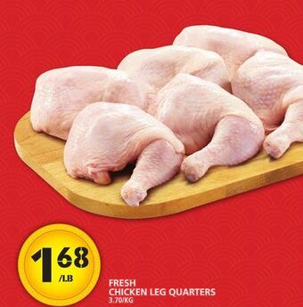 Food Basics Fresh chicken leg quarters offer