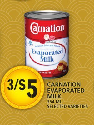 Food Basics Carnation evaporated milk offer