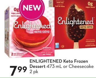 Sobeys Enlightened keto frozen dessert offer