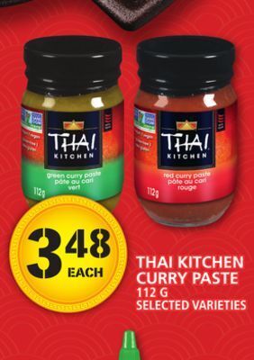 Food Basics Thai kitchen curry paste offer