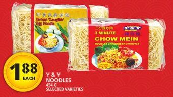 Food Basics Y & y noodles offer