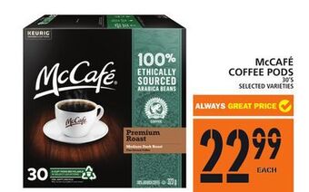 Food Basics Mccafé coffee pods offer