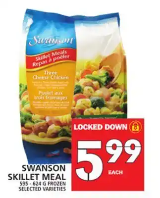 Food Basics Swanson skillet meal offer