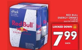 Food Basics Red bull energy drinks offer
