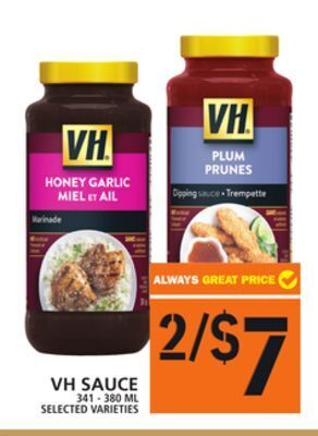 Food Basics Vh sauce offer
