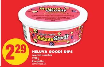 No Frills Heluva good! dips, 250 g offer