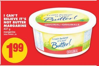No Frills I can't believe it's not butter margarine, 427 g offer