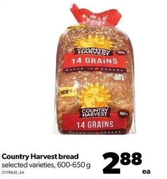 Real Canadian Superstore Country harvest bread offer