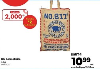 Real Canadian Superstore 817 basmati rice offer