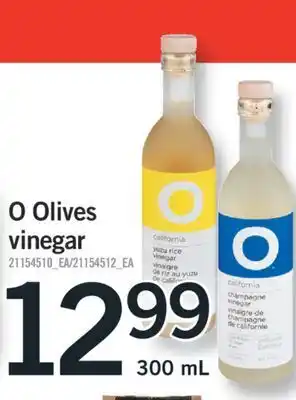 Fortinos O olives vinegar, 300 ml offer