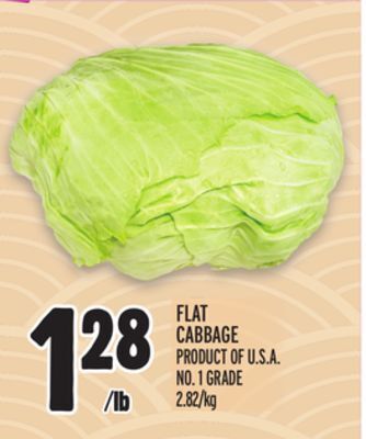 Metro Flat cabbage offer