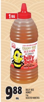 Metro Billy bee honey offer