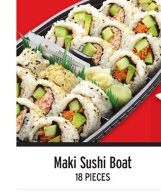 Metro Maki sushi boat offer
