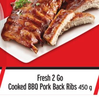 Metro Fresh 2 go cooked bbq pork back ribs offer