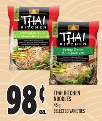 Metro Thai kitchen noodles offer