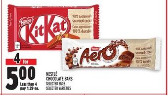 Metro Nestlé chocolate bars offer