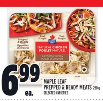 Metro Maple leaf prepped & ready meats offer