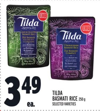 Metro Tilda basmati rice offer