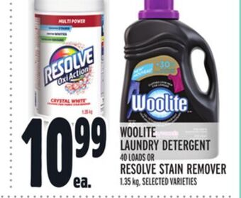 Metro Woolite laundry detergent offer