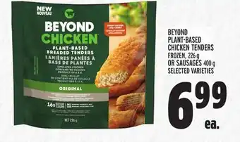 Metro Beyond plant-based chicken tenders offer