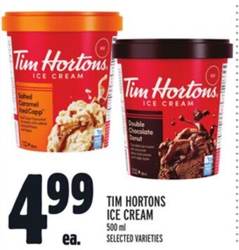 Metro Tim hortons ice cream offer