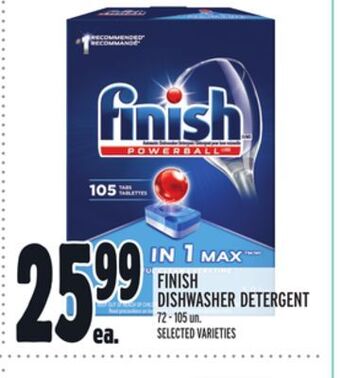 Metro Finish dishwasher detergent offer