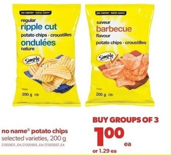 Real Canadian Superstore no name potato chips offer