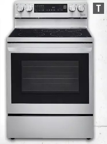 Home Depot Lg electric range offer