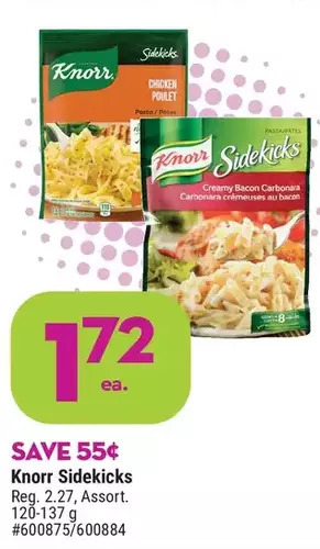 Giant Tiger Knorr sidekicks offer