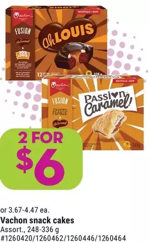 Giant Tiger Vachon snack cakes offer