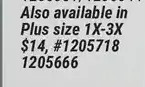 Giant Tiger Women's knit top offer