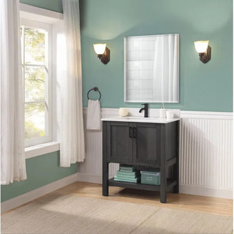 Home Depot Glacier bay 30" grafton vanity set offer