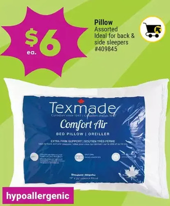 Giant Tiger Pillow offer