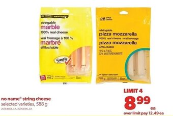 Real Canadian Superstore no name string cheese offer