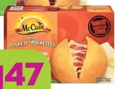 Giant Tiger Mccain pizza pockets offer