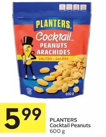 Foodland Planters cocktail peanuts offer