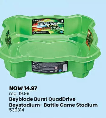 Toys R us Beyblade burst quaddrive beystadium -- battle game stadium offer