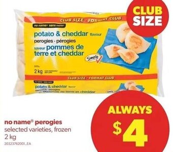 Real Canadian Superstore no name perogies offer