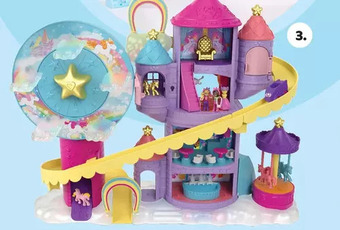 Toys R us ​polly pocket rainbow funland theme park set offer