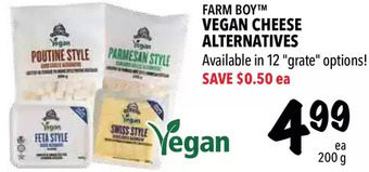 Farm Boy Farm boy vegan cheese alternatives offer
