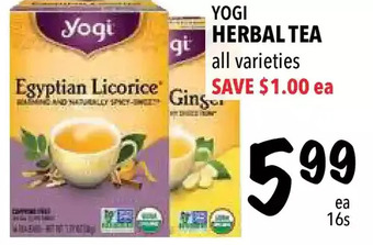 Farm Boy Yogi herbal tea offer