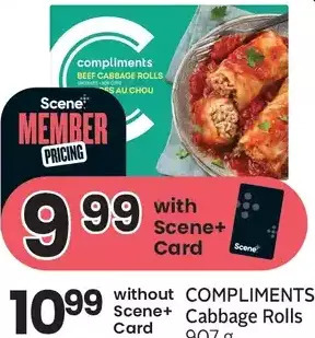 Foodland Compliments cabbage rolls offer