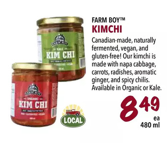 Farm Boy Farm boy kimchi offer